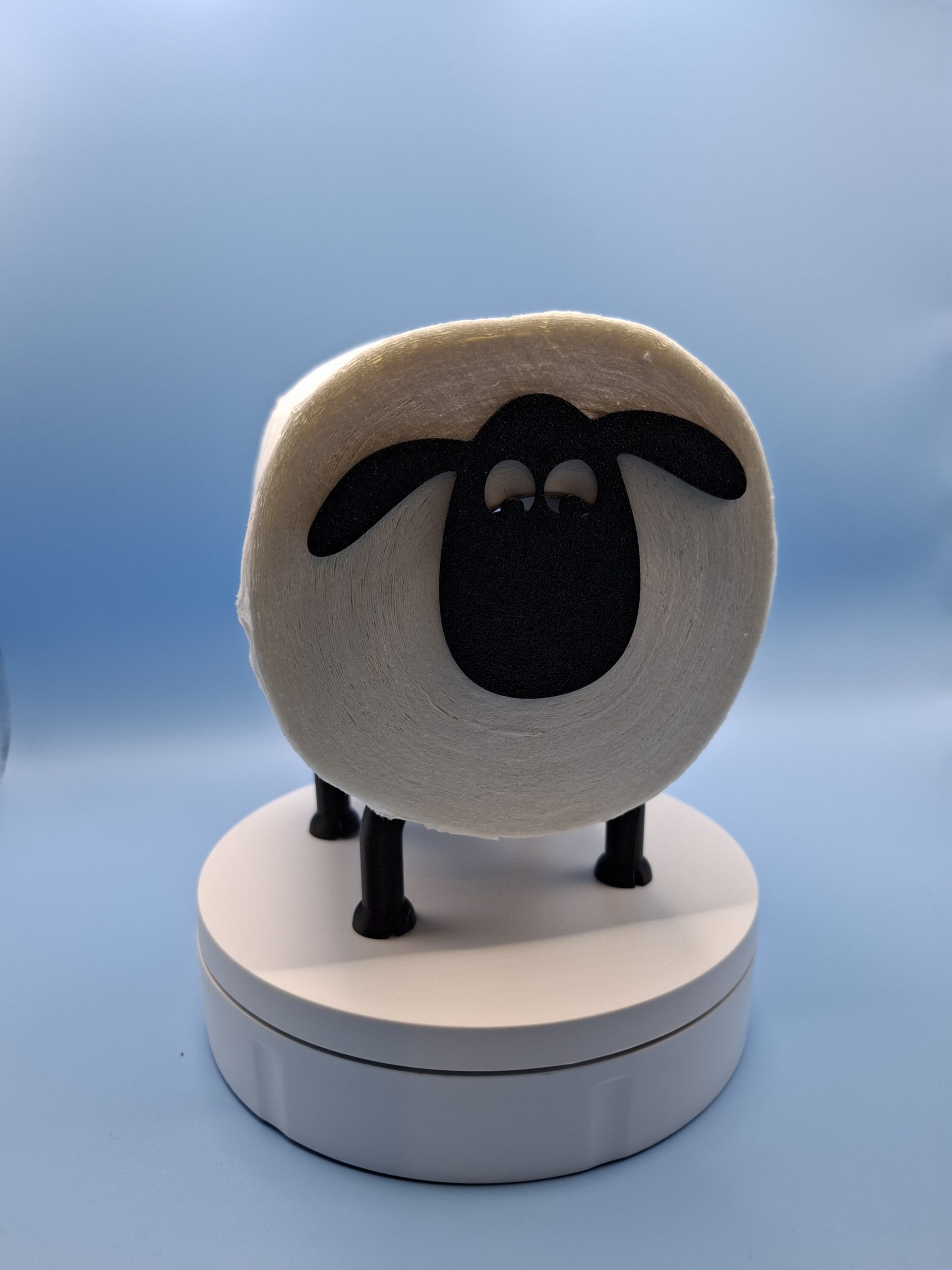Sheep toilet roll holder