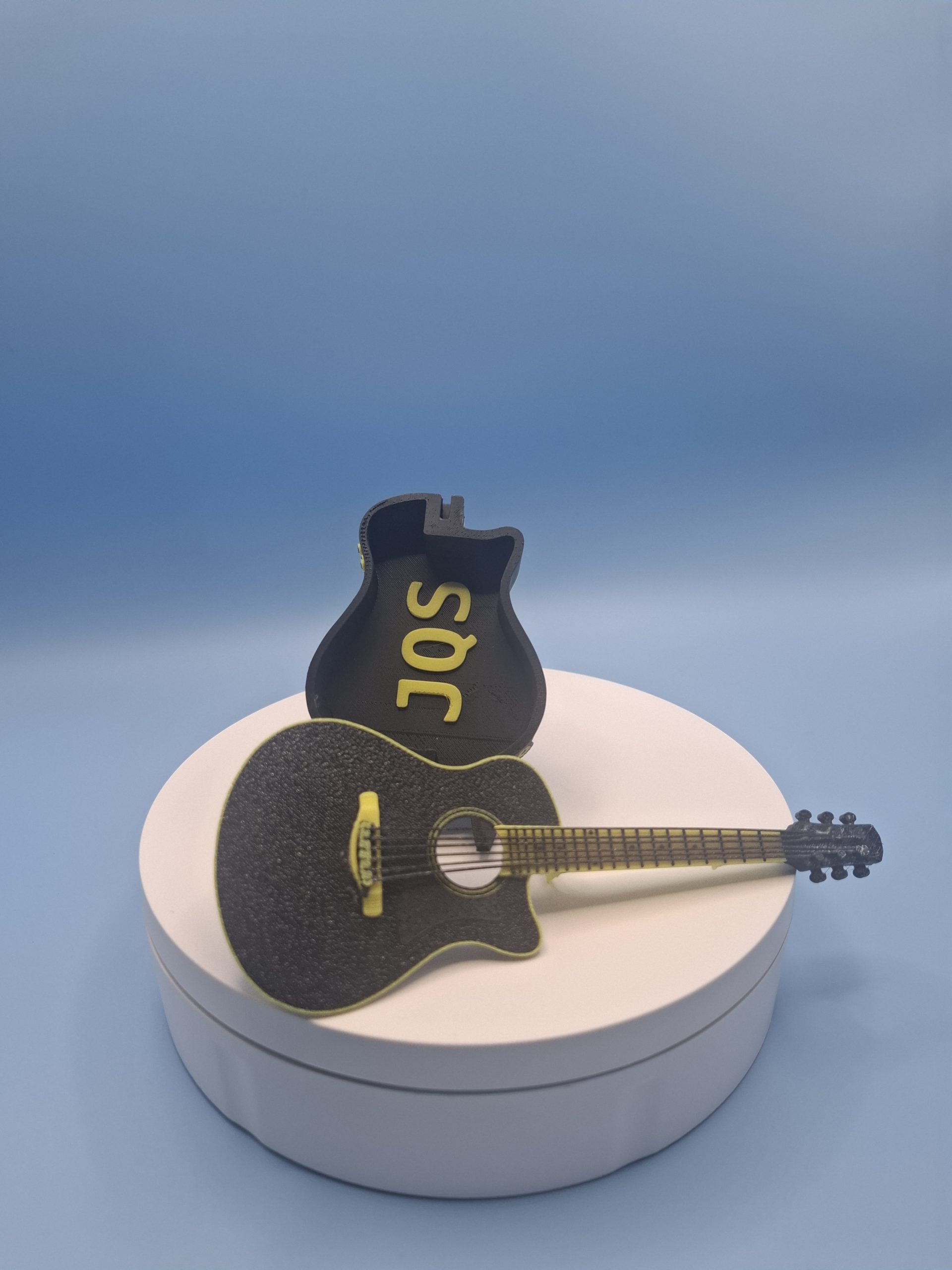 Personalized Guitar Plectrum Holder